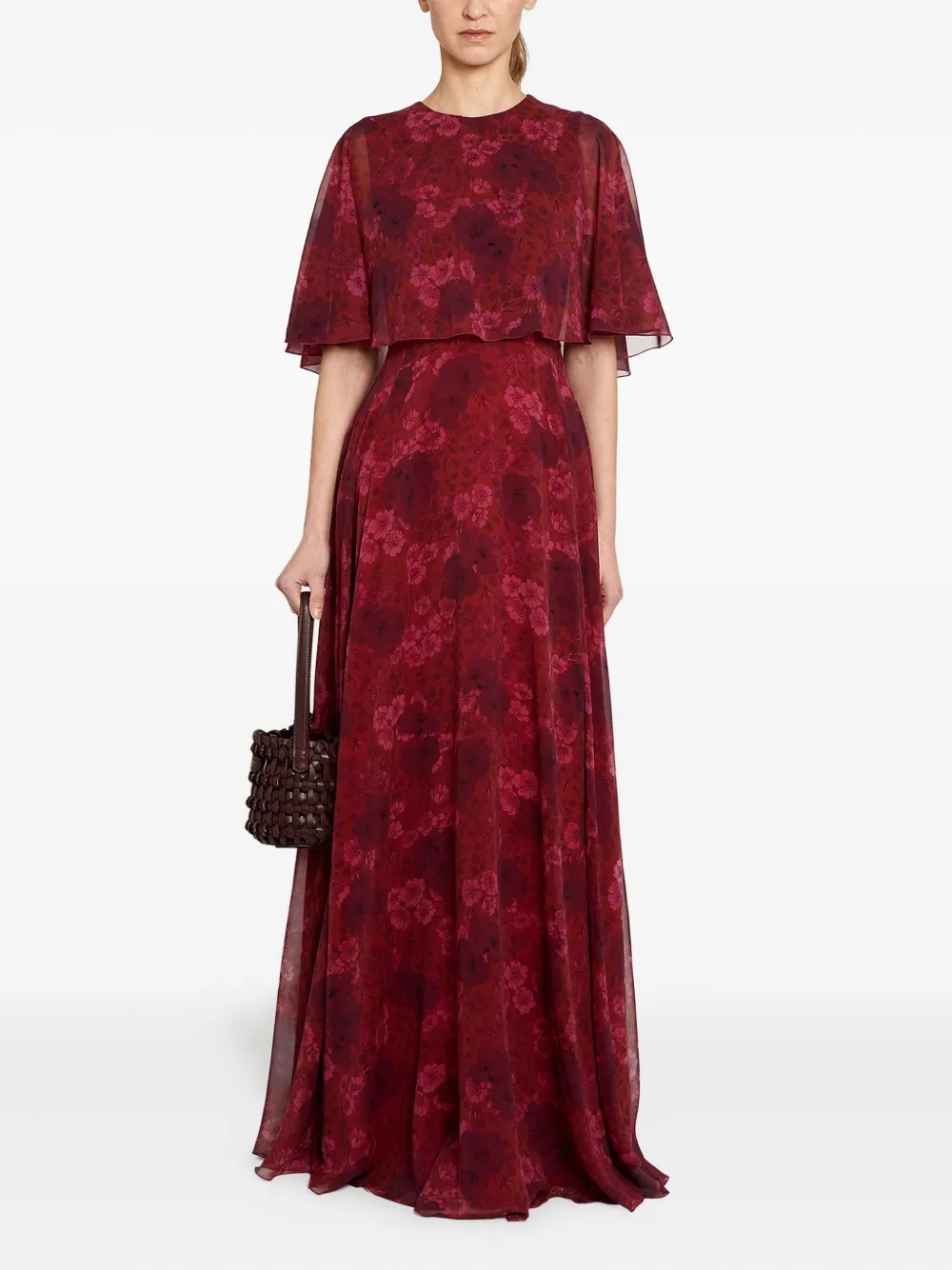 Giambattista Valli floral-print silk maxi dress | Evening Dresses | Image 2