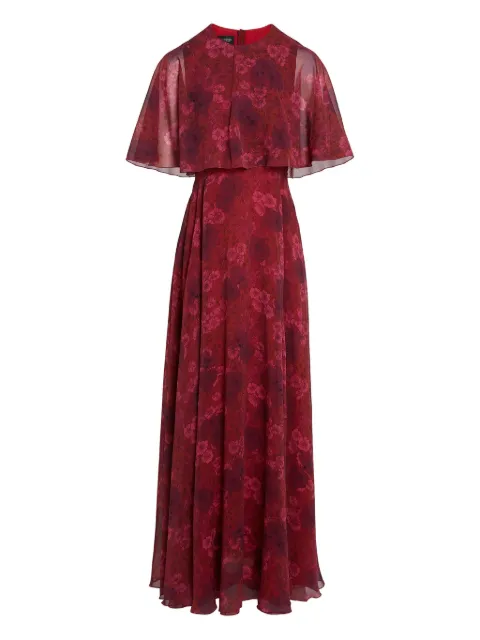 Giambattista Valli floral-print silk maxi dress