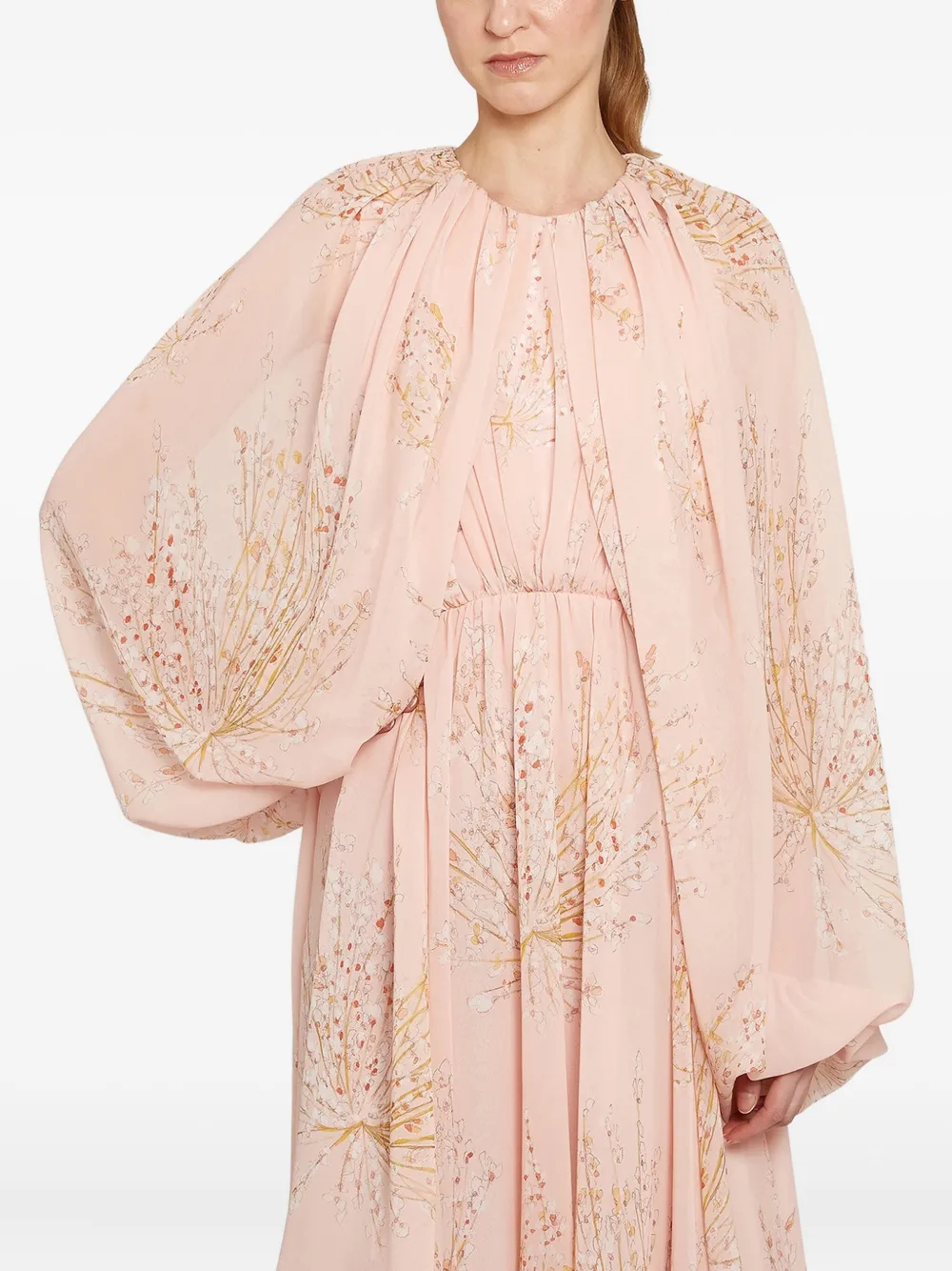 Giambattista Valli Mini-jurk met bloemenprint Roze