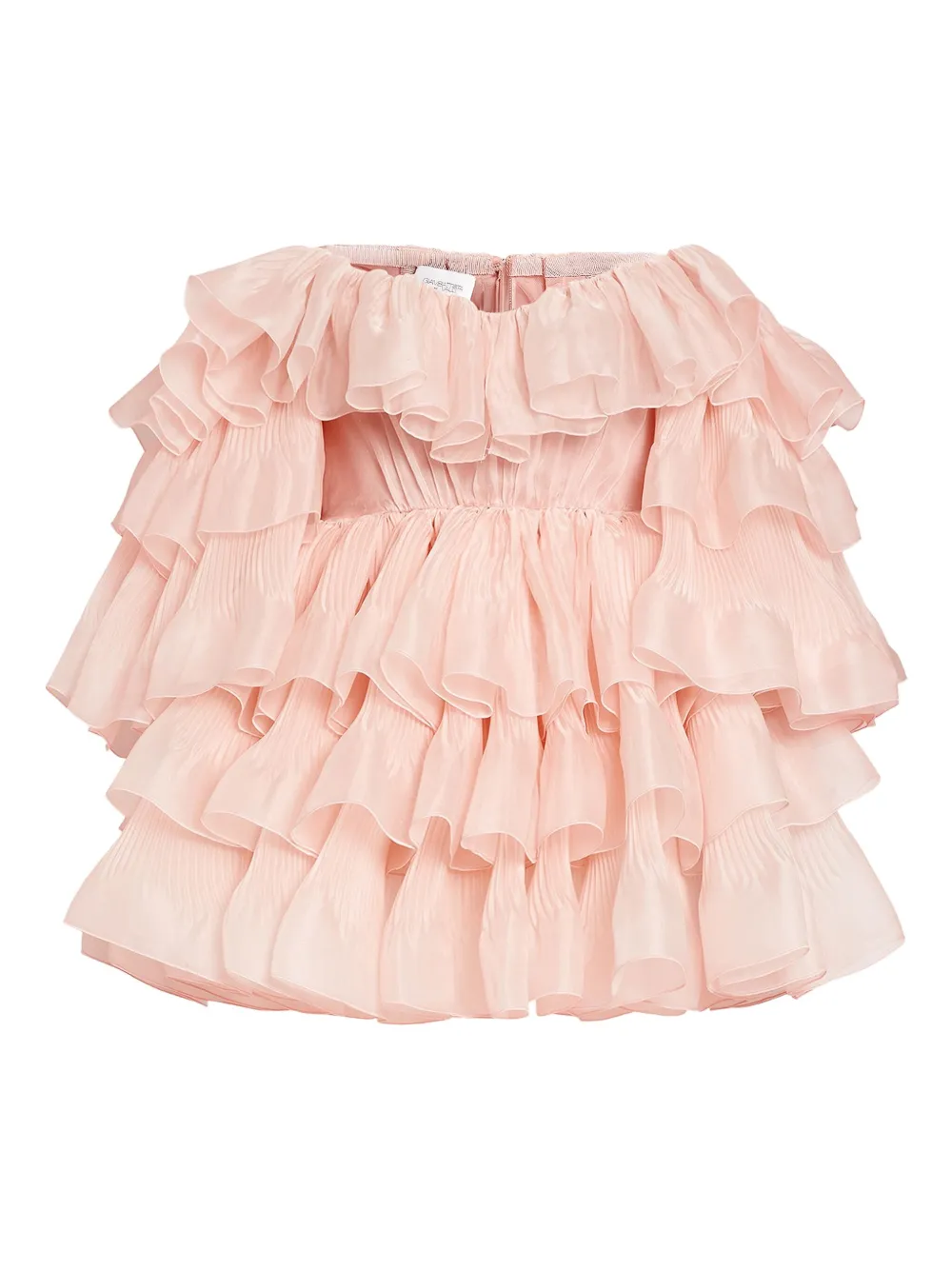 Giambattista Valli ruffled off-shoulder mini dress | Pink | Image 1