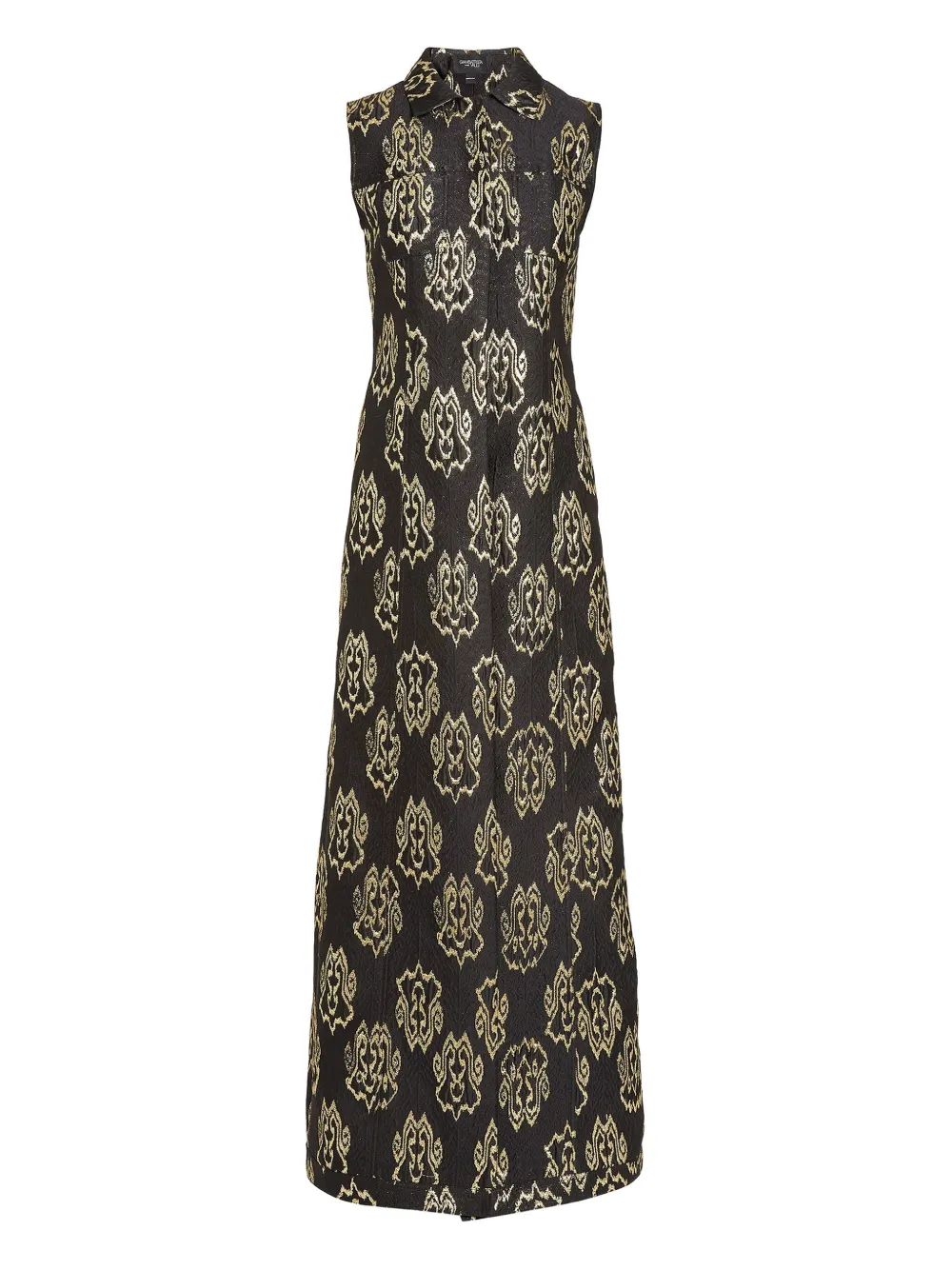 Giambattista Valli Weste Aus Ikat-jacquard In Black