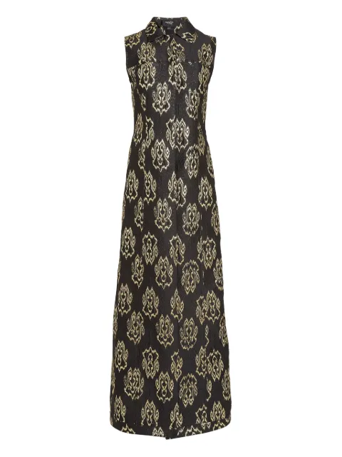 Giambattista Valli ikat-jacquard sleeveless vest