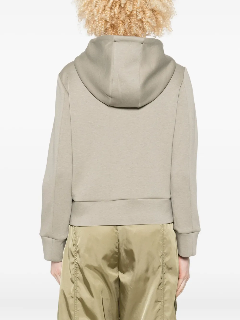 K-way Deline Zip-up Hoodie In Neutral