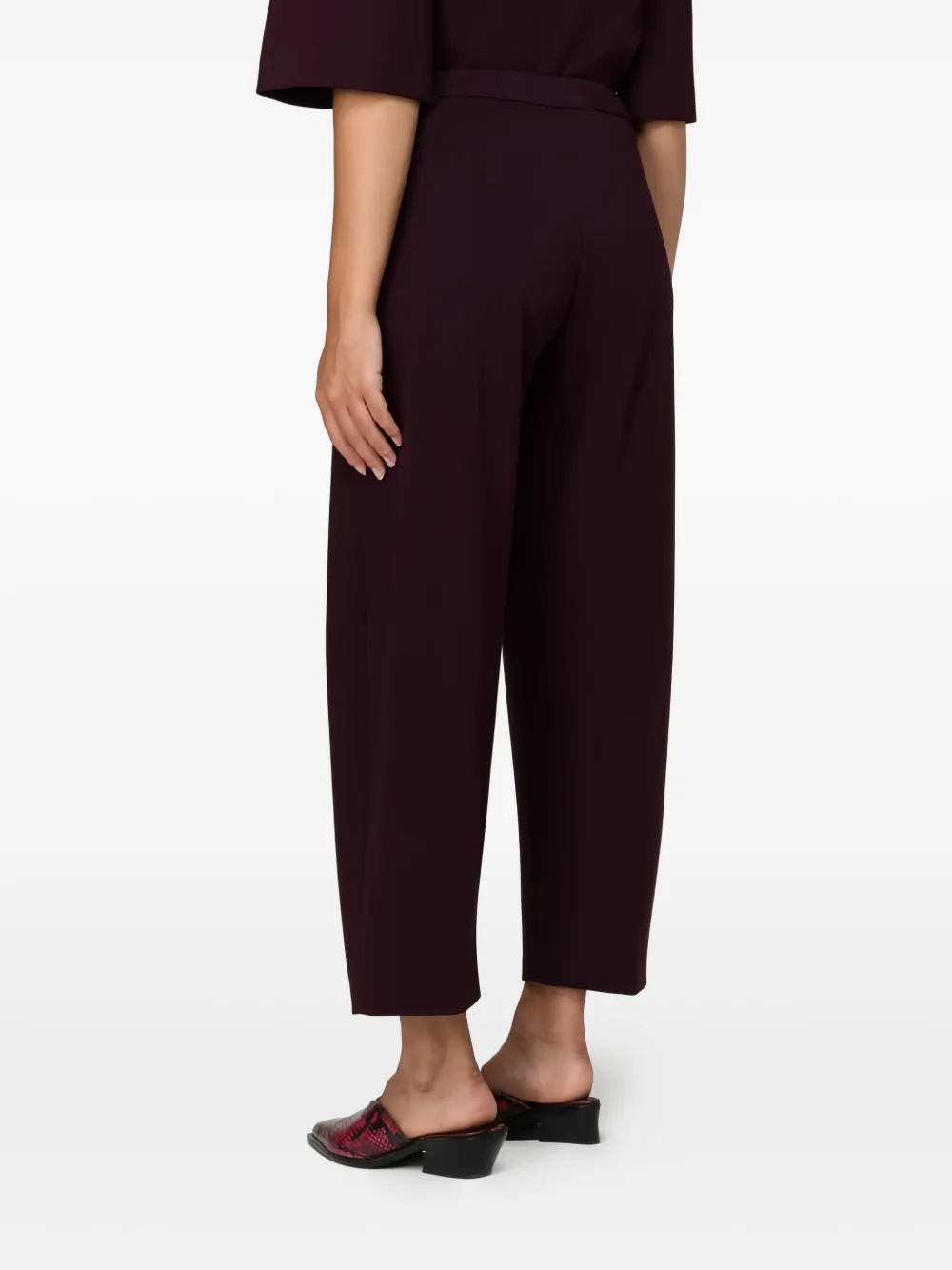 Liviana Conti Adam Button Trousers In Multi