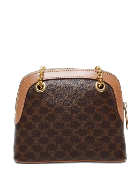 Celine Pre-Owned Macadam Mini Chain shoulder bag