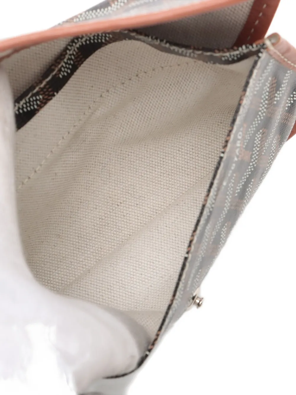 Pre-owned Goyard Saint Louis Pm Tote Bag In Brown