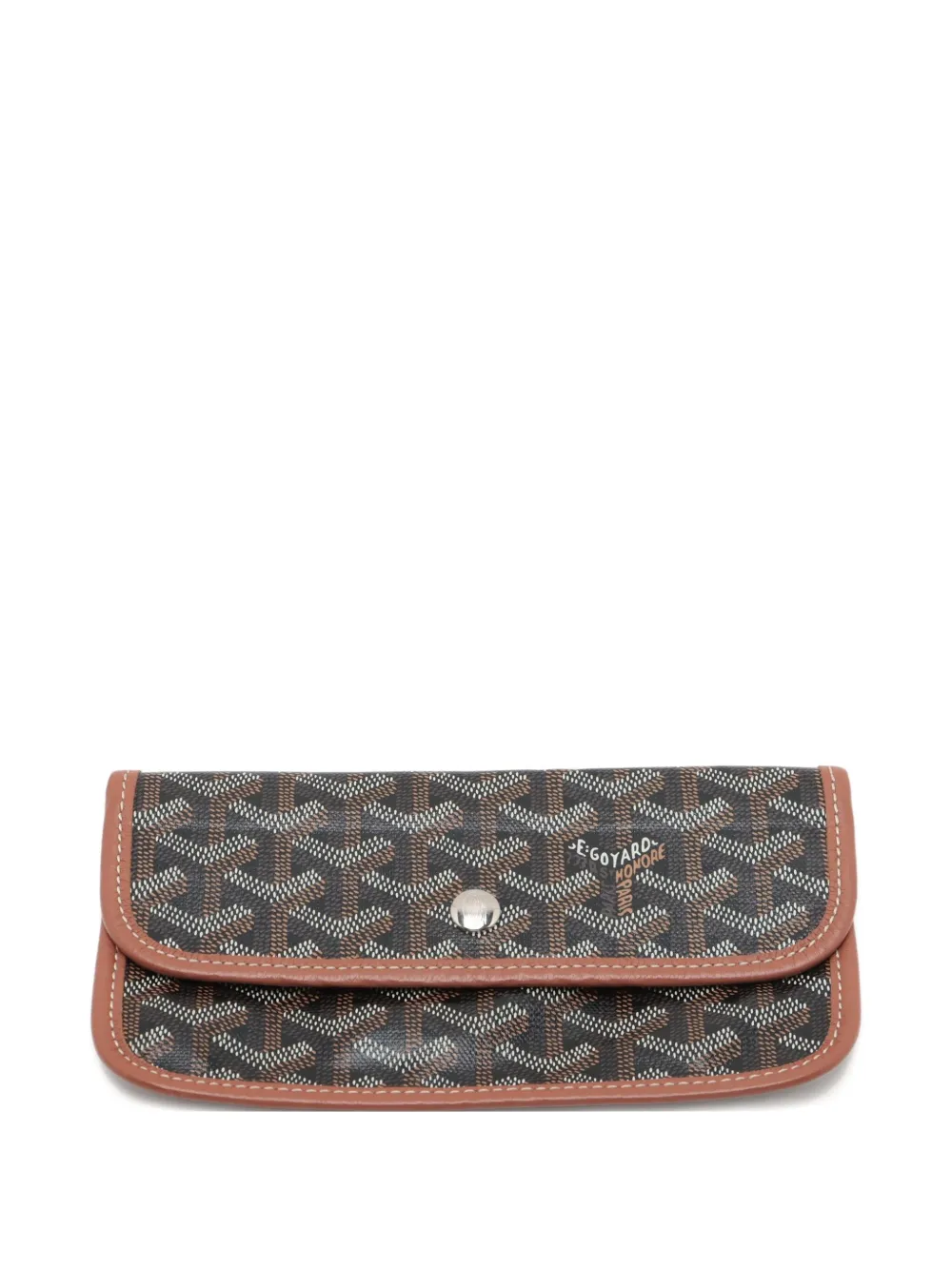 Pre-owned Goyard Saint Louis Pm Tote Bag In Brown