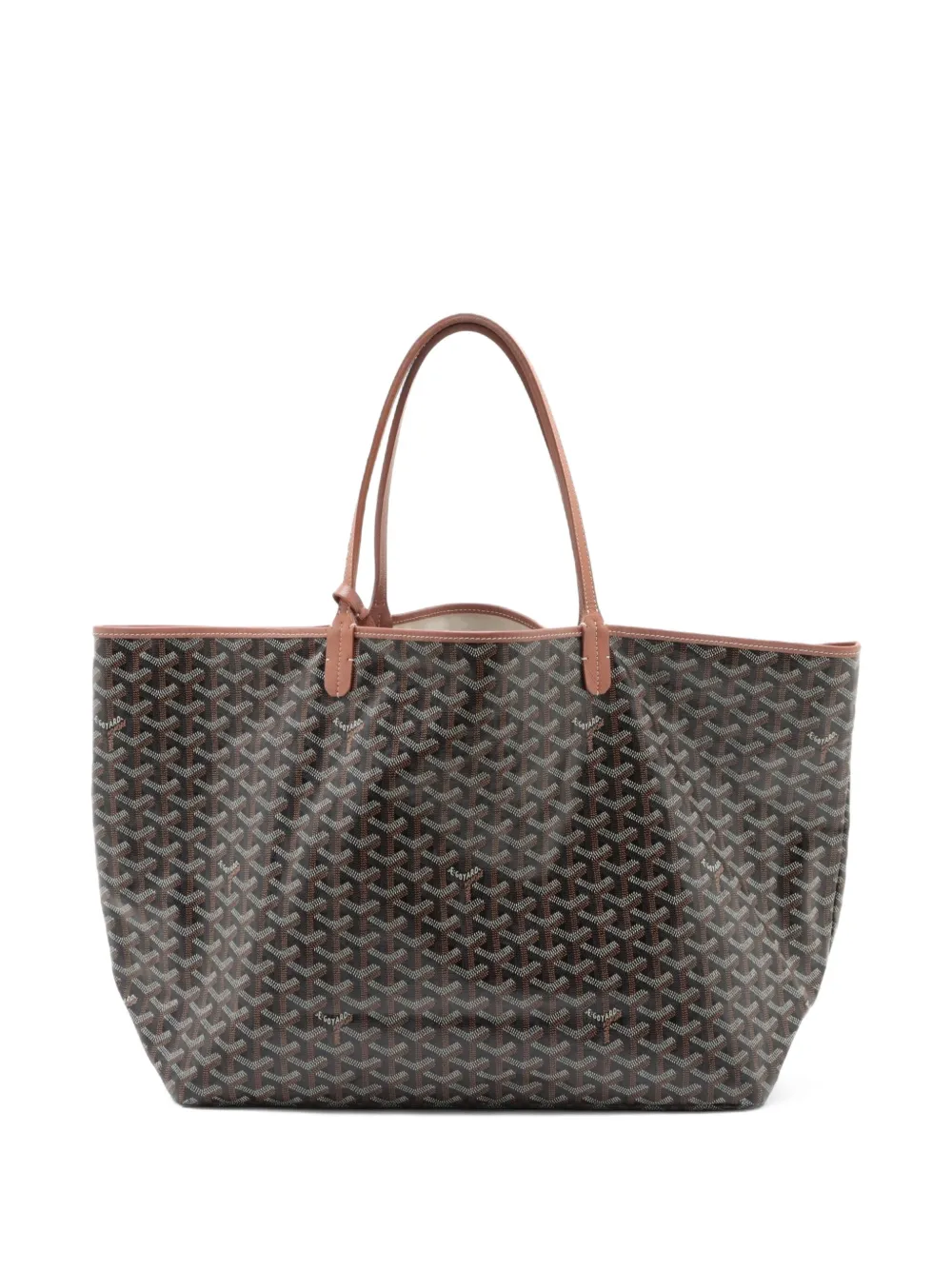 Goyard Pre-Owned サンルイ PM ハンドバッグ - ブラウン Goyard Pre-Owned サンルイ PM ハンドバッグ - ブラウン