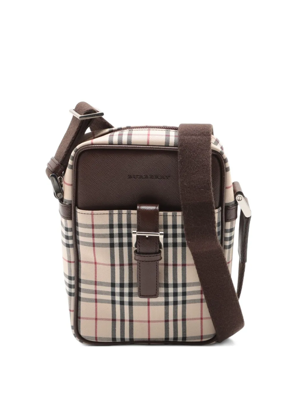 Burberry Pre-Owned Nova Check shoulder bag | Neutrals | Image 1