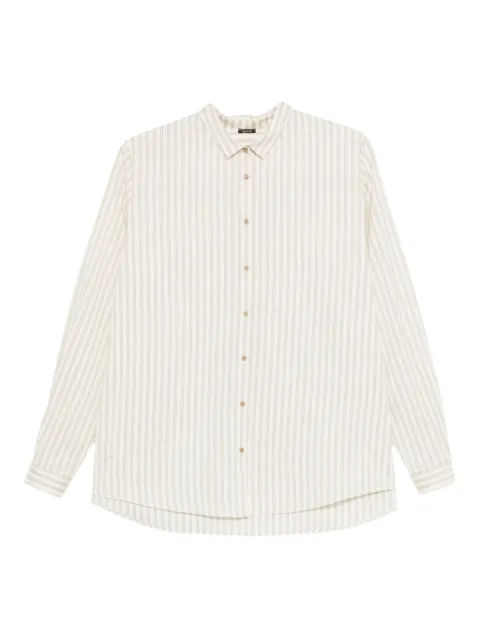 Apuntob stripe-pattern shirt