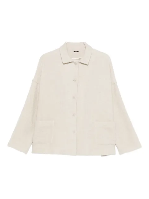 Apuntob patch-pocket button-front jacket