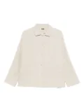 Apuntob patch-pocket button-front jacket - Neutrals