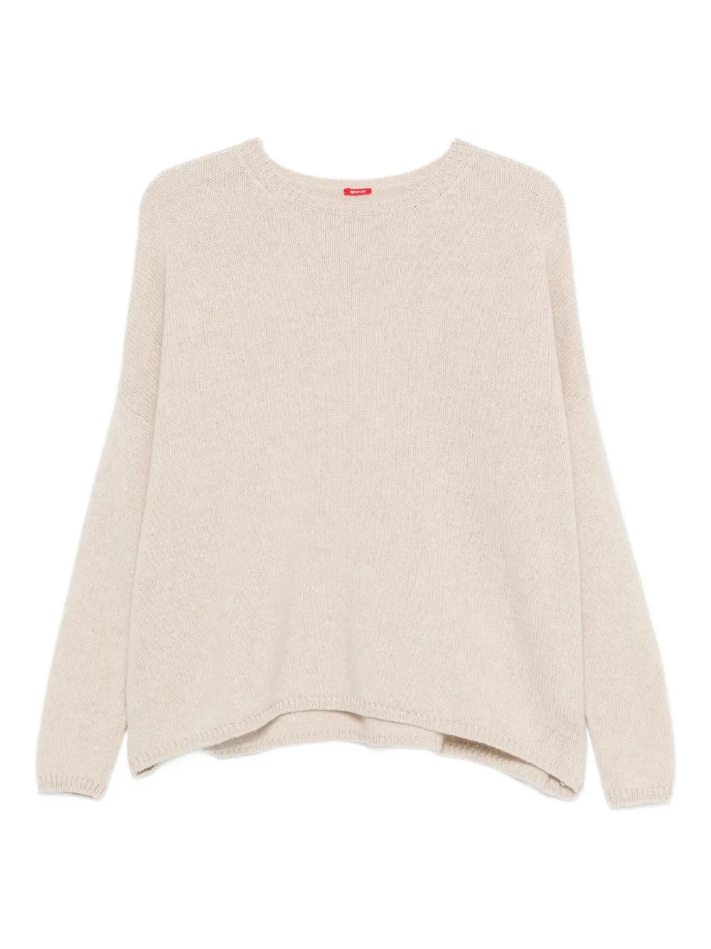 Apuntob Cashmere Crewneck Sweater In White