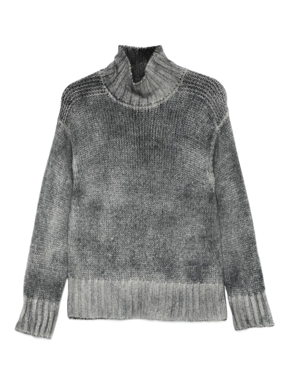Avant Toi roll-neck ribbed sweater | Grey | Image 1