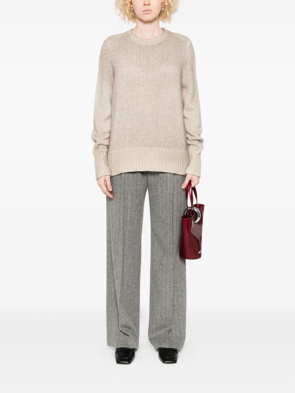 Avant Toi round-neck knit sweater | Knitted Sweaters | Image 2