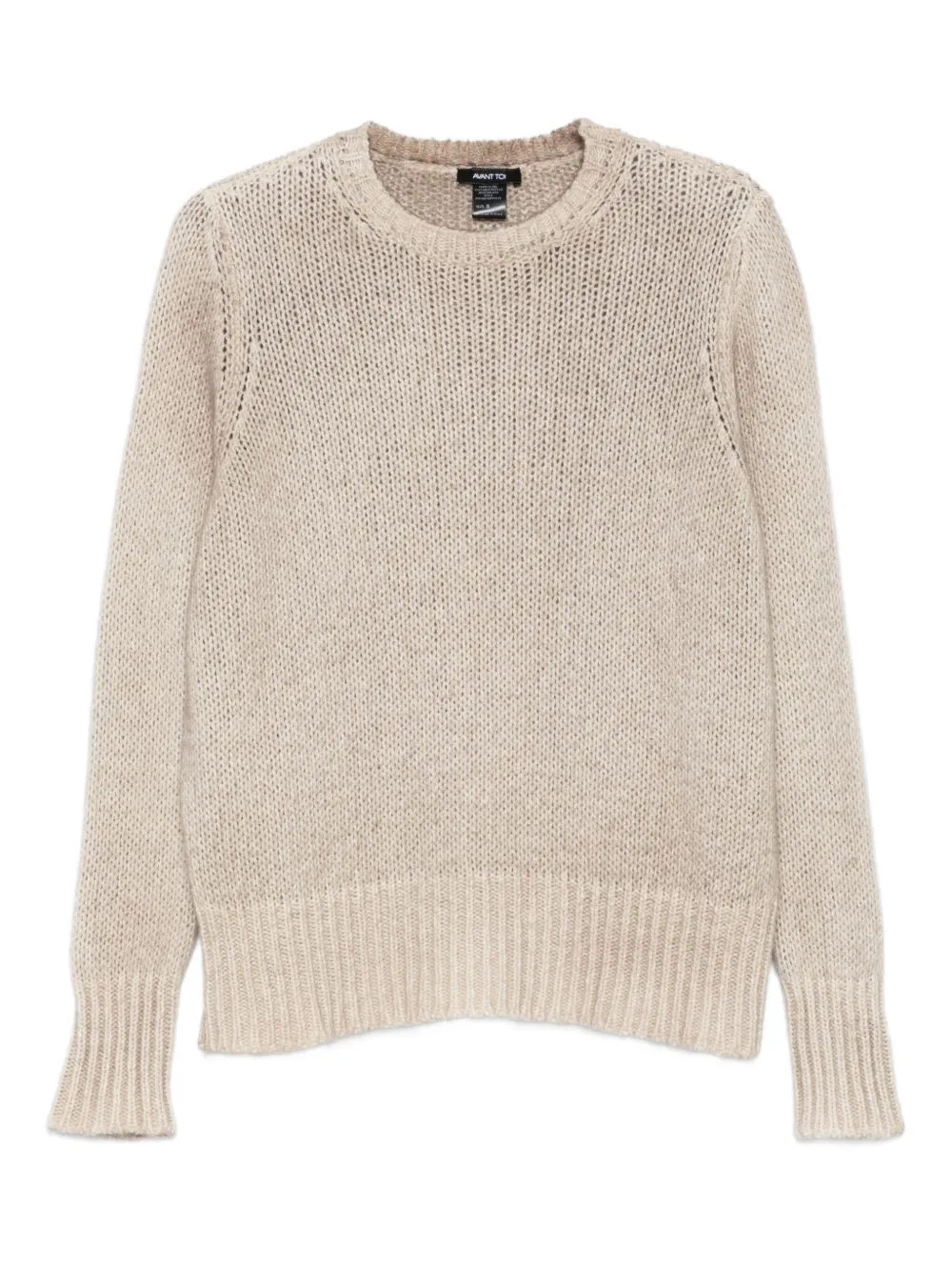 Avant Toi round-neck knit sweater | Neutrals | Image 1