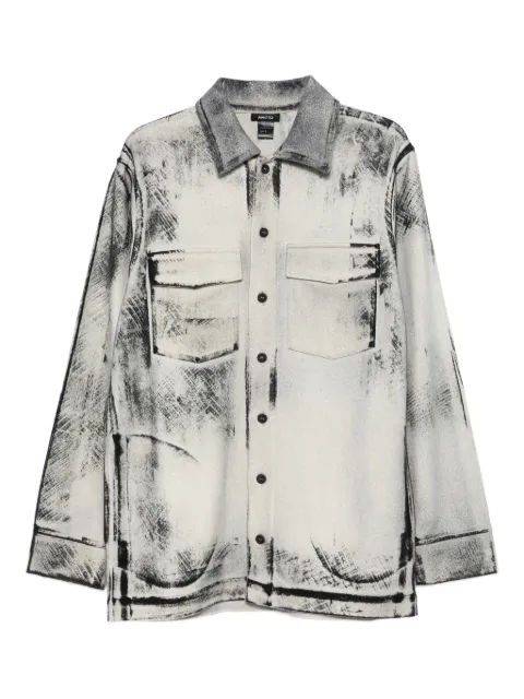 Avant Toi abstract-print shirt