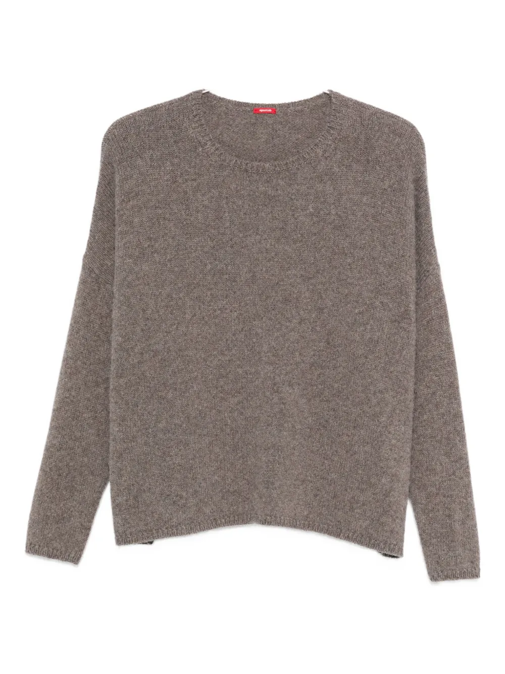 Apuntob Cashmere Crewneck Sweater In Brown