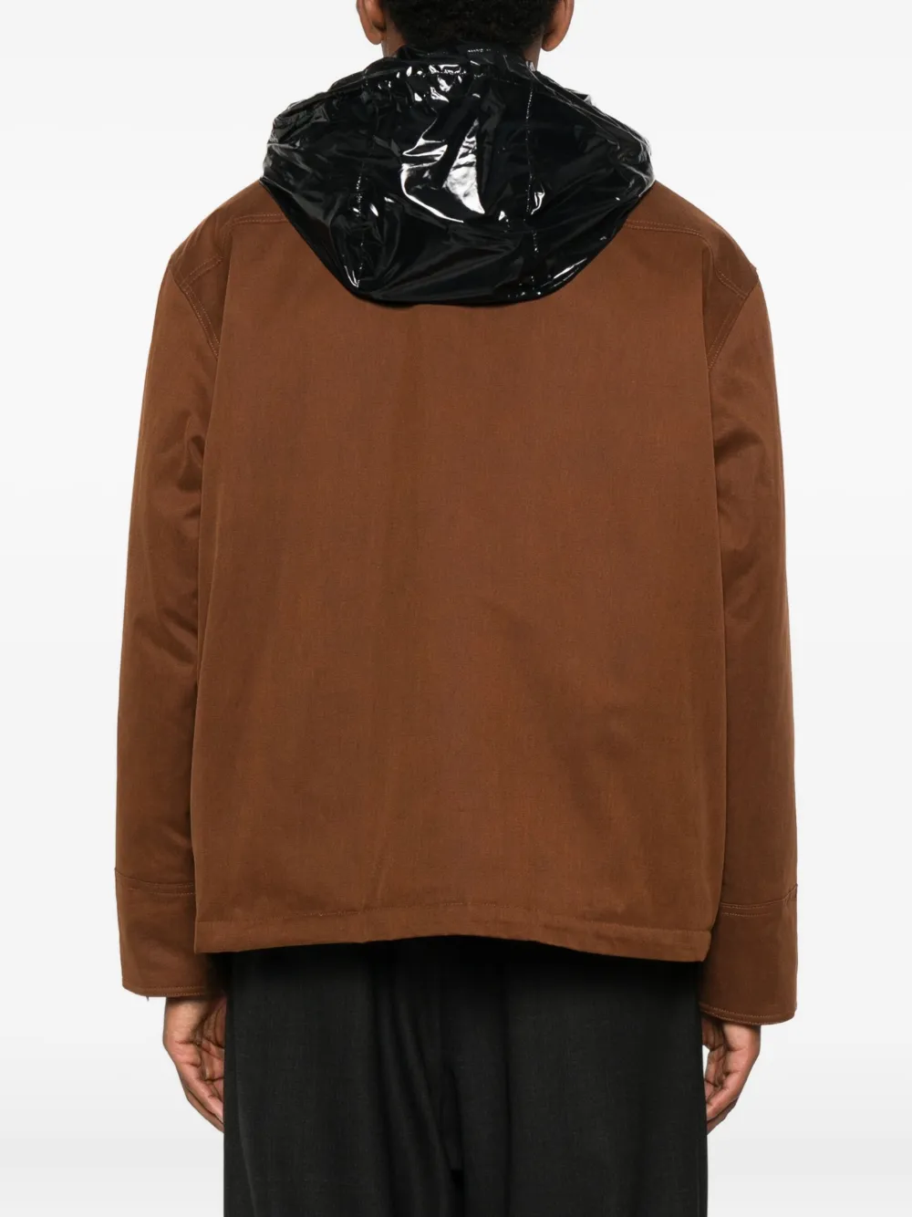 Plan C Jas met capuchon Bruin