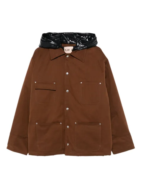 Plan C hooded cotton jacket