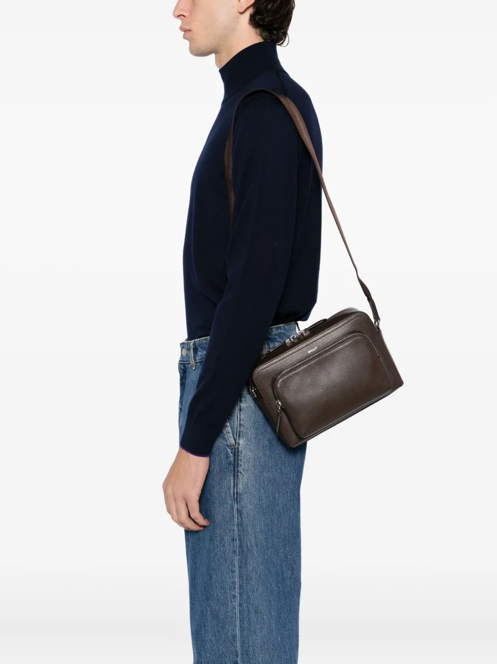 Bally Capitol schoudertas - Bruin