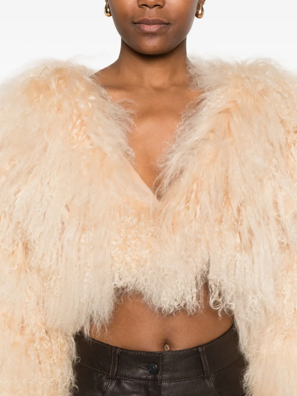 Retrofete Luxe cropped jack Beige