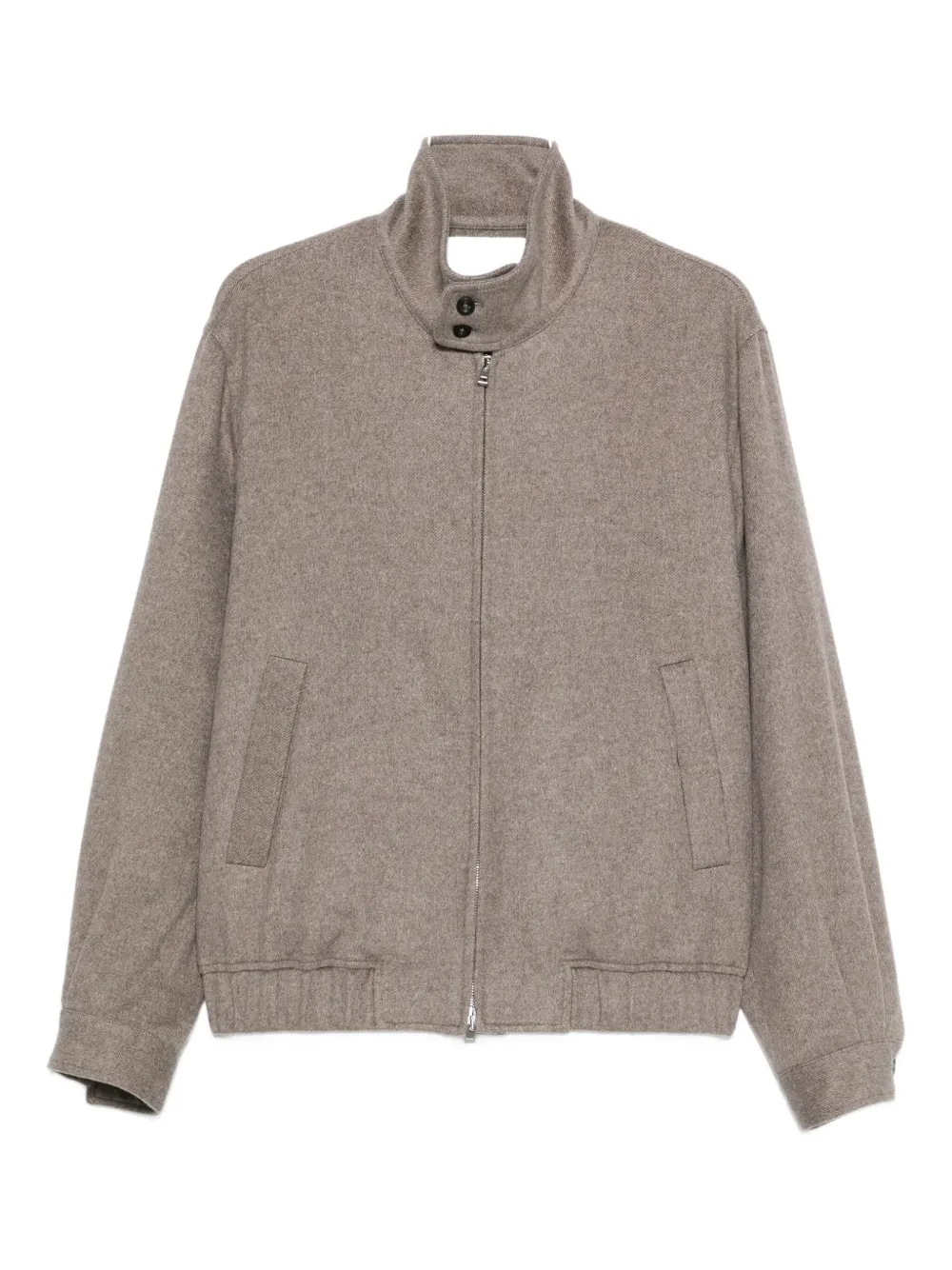 Cellar Door Zip-front Welt-pocket Jacket In Multi