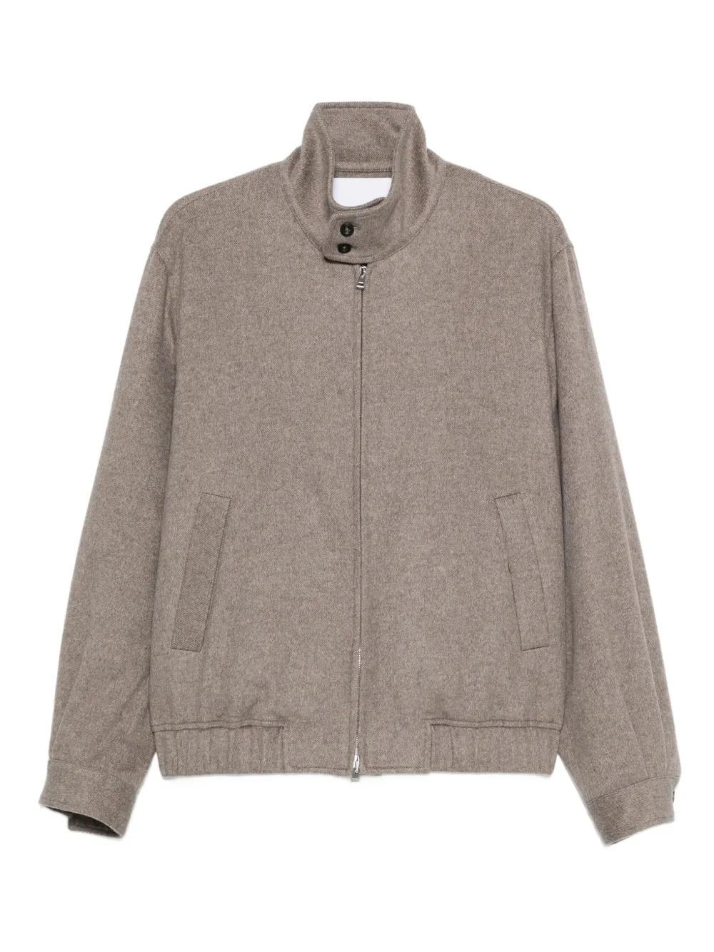 Cellar Door zip-front welt-pocket jacket | Neutrals | Image 1