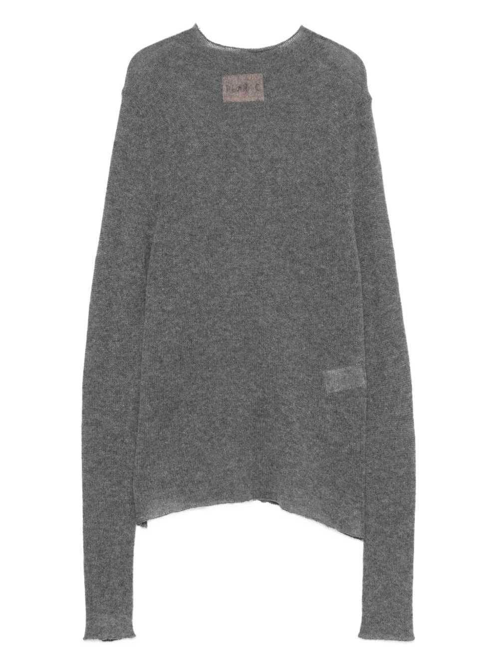 Plan C pull à bords francs | gris | Image 1
