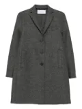 Harris Wharf London button-front pocket coat - Grey