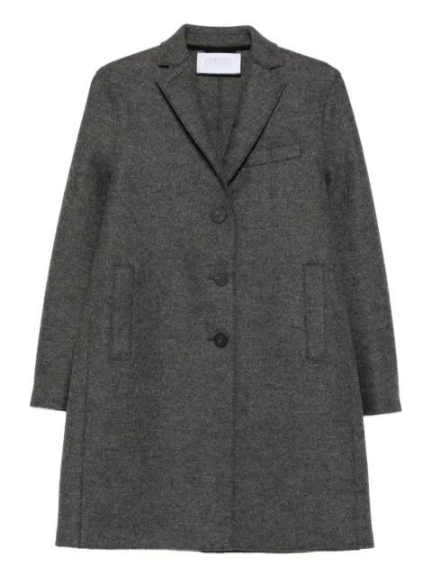 Harris Wharf London button-front pocket coat