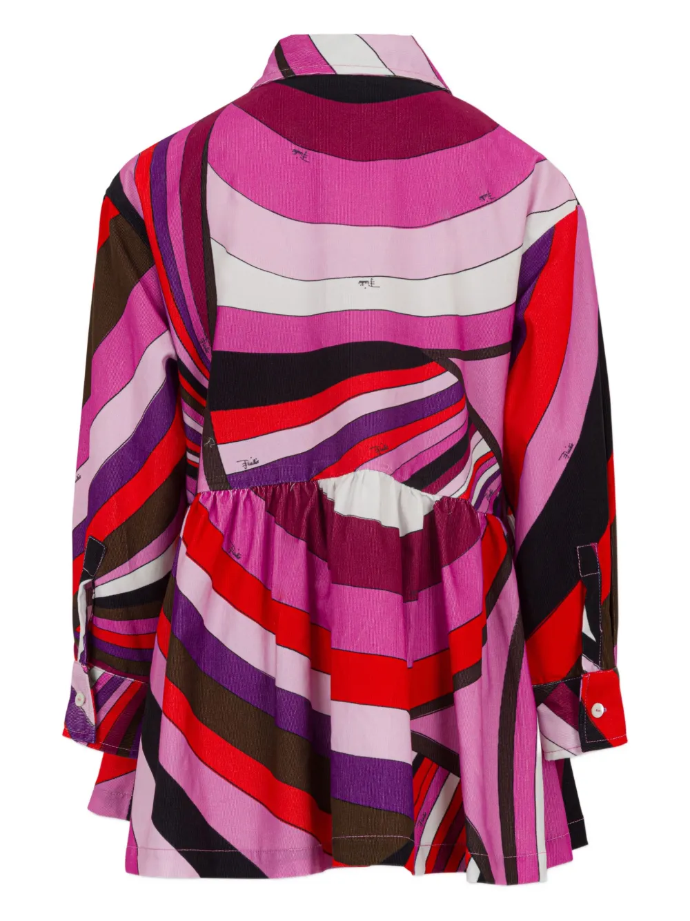 PUCCI Junior buttoned patterned dress | Girls Casual Dresses | Image 2
