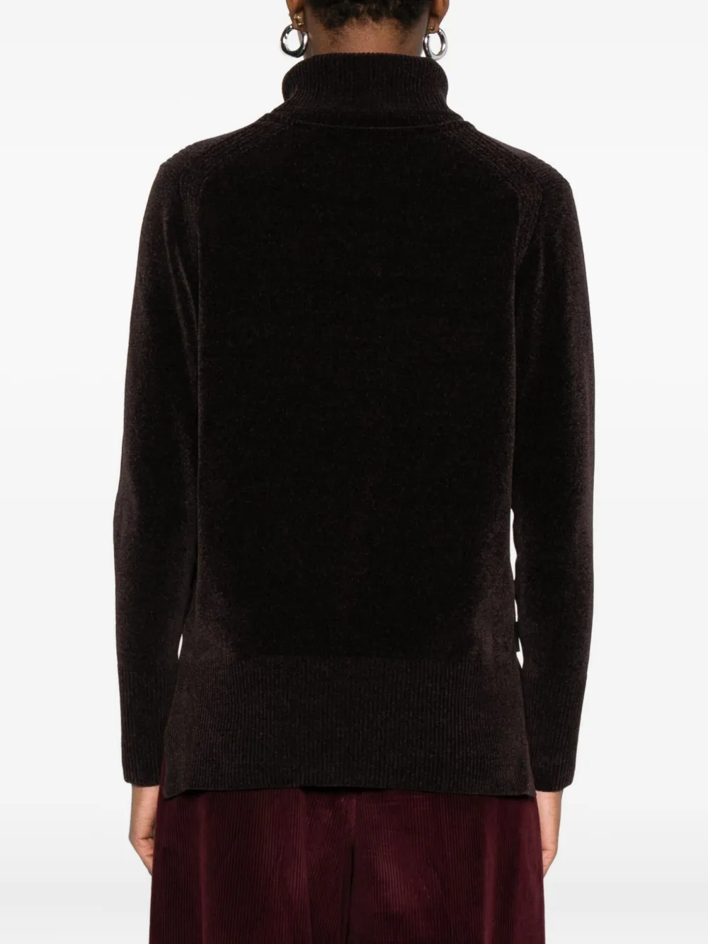 Rrd Turtleneck Ribbed Sweater In Red