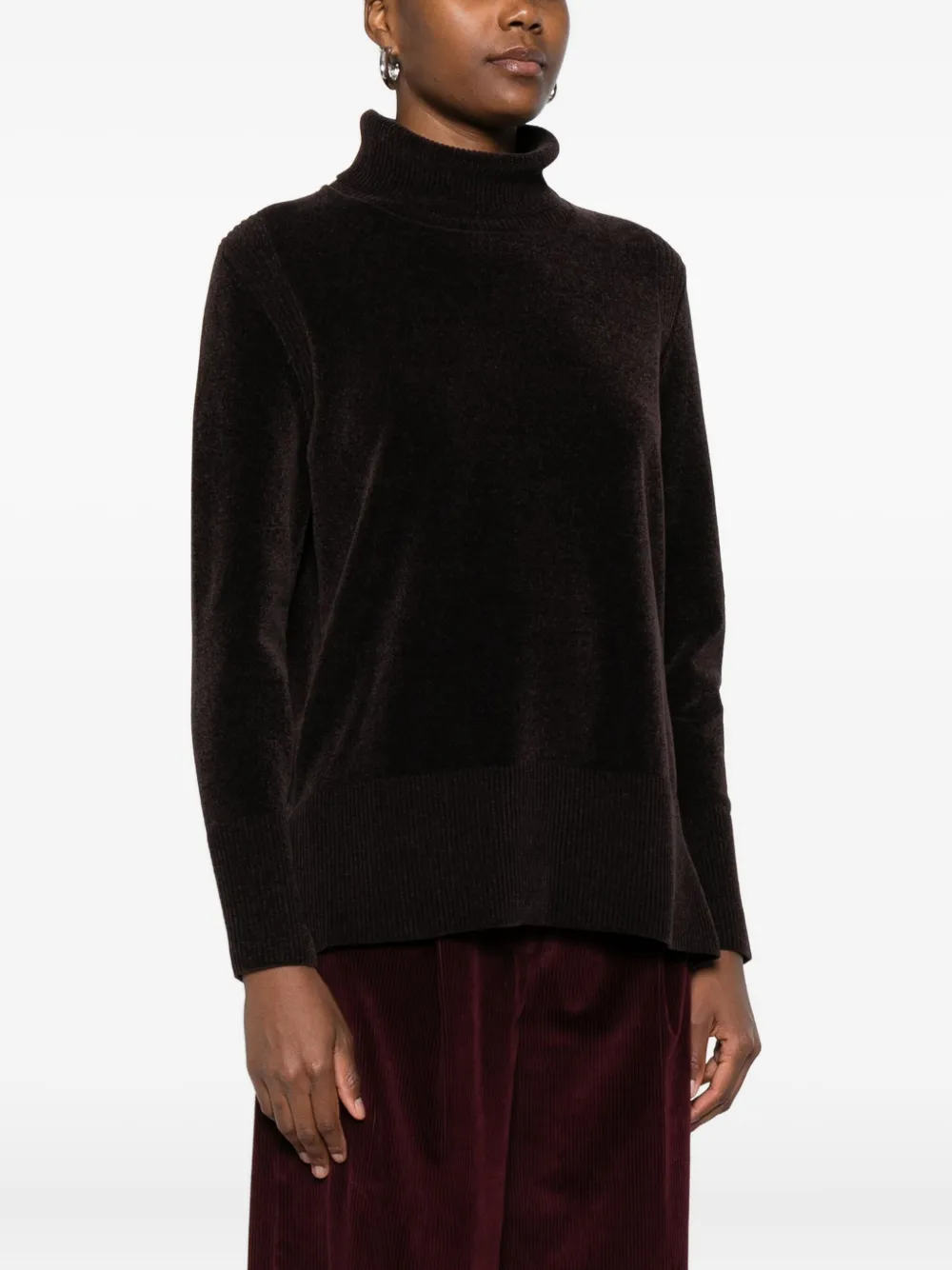Rrd Turtleneck Ribbed Sweater In Red