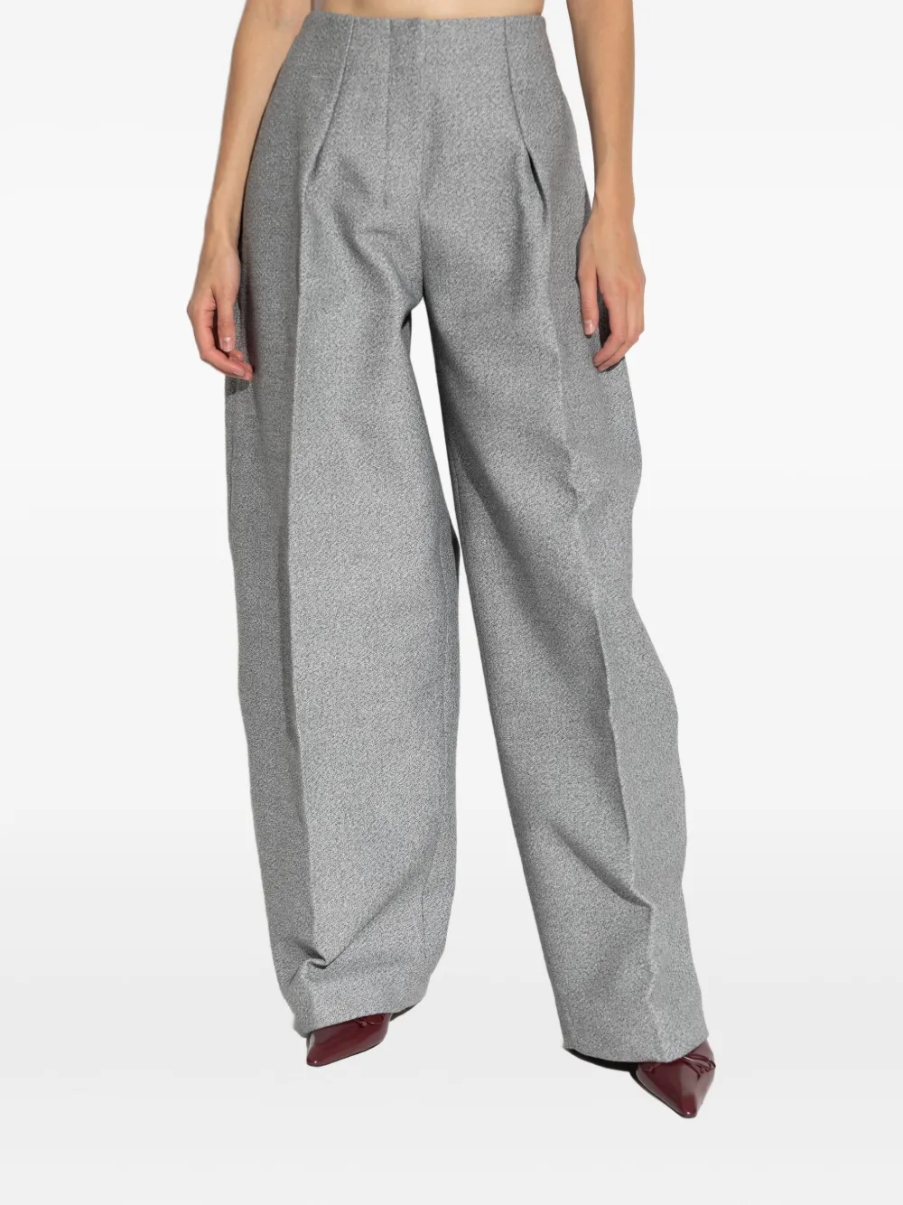 Jacquemus The Curvo broek Grijs