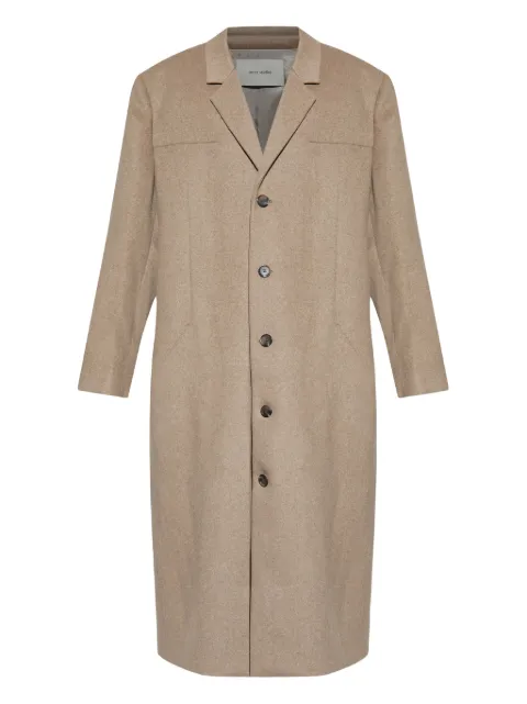 ENTIRE STUDIOS button-fastening wool coat