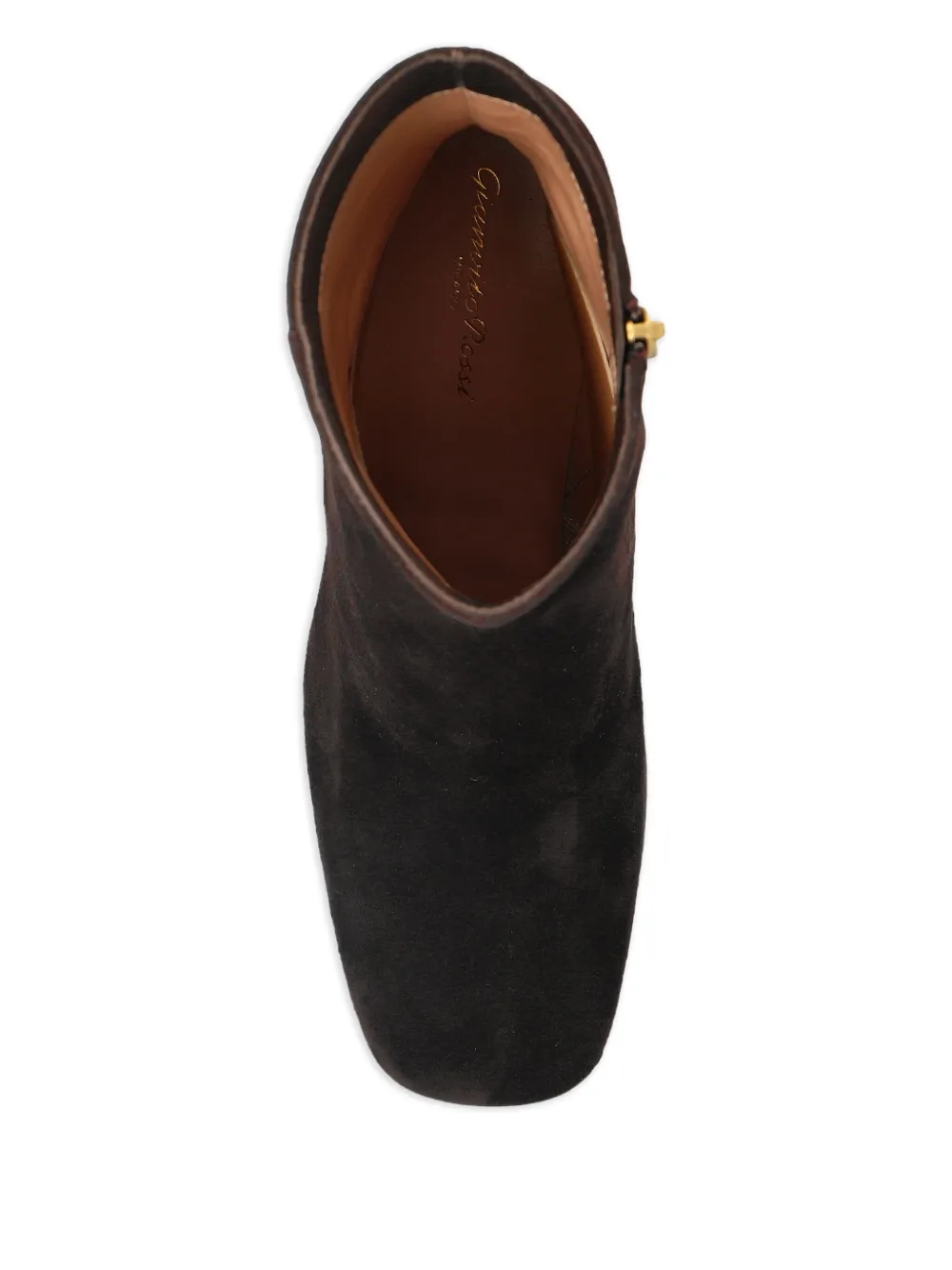Gianvito Rossi Harlem 70 mm enkellaarzen met plateauzool Zwart