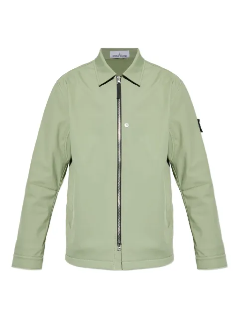 Stone Island chamarra con cierre