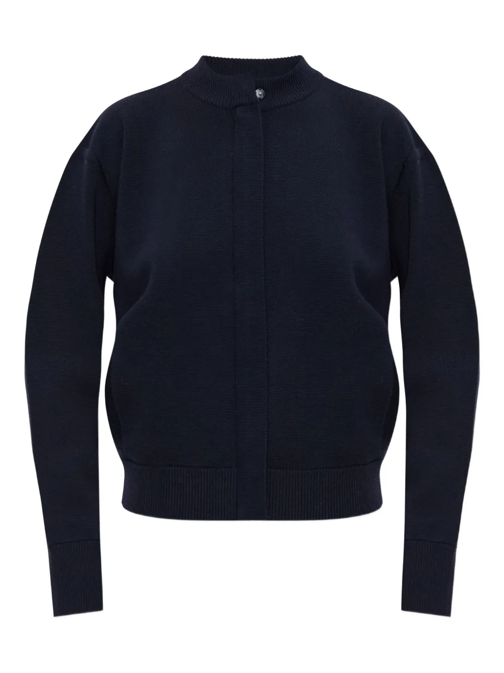 Max Mara Pelago ハイネック カーディガン - ブラック Max Mara Pelago ハイネック カーディガン - ブラック
