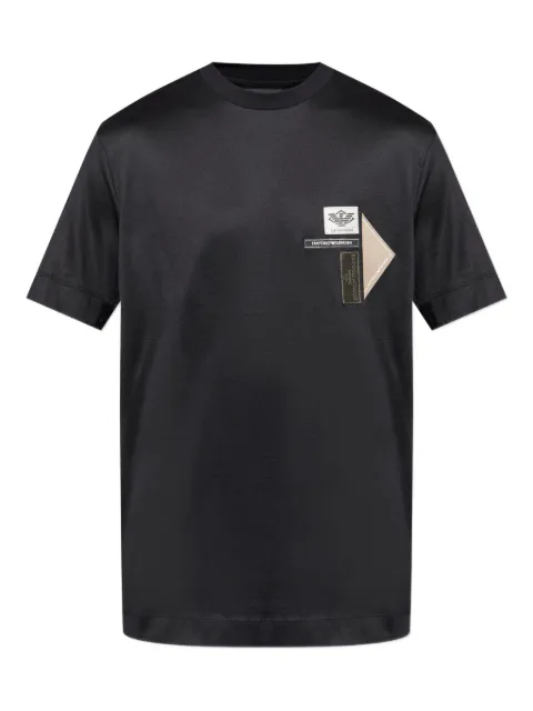 Emporio Armani logo-patch T-shirt