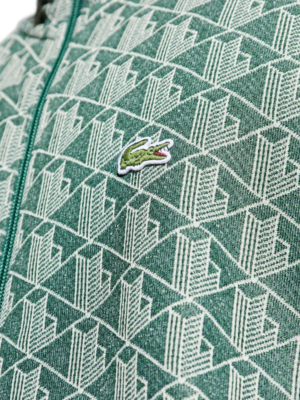 Lacoste Paris Zip-up Sweatshirt In Multi