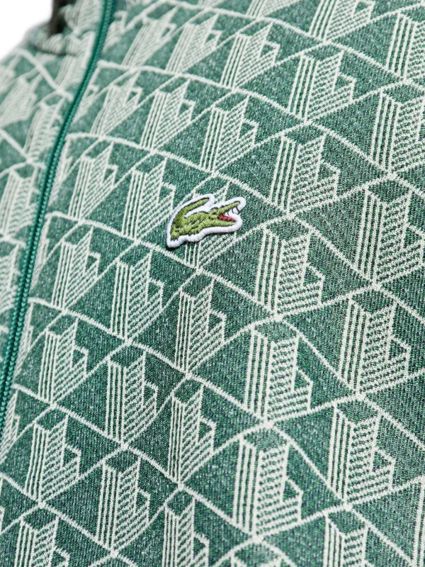 Lacoste Jacquard Sweater | Green | FARFETCH
