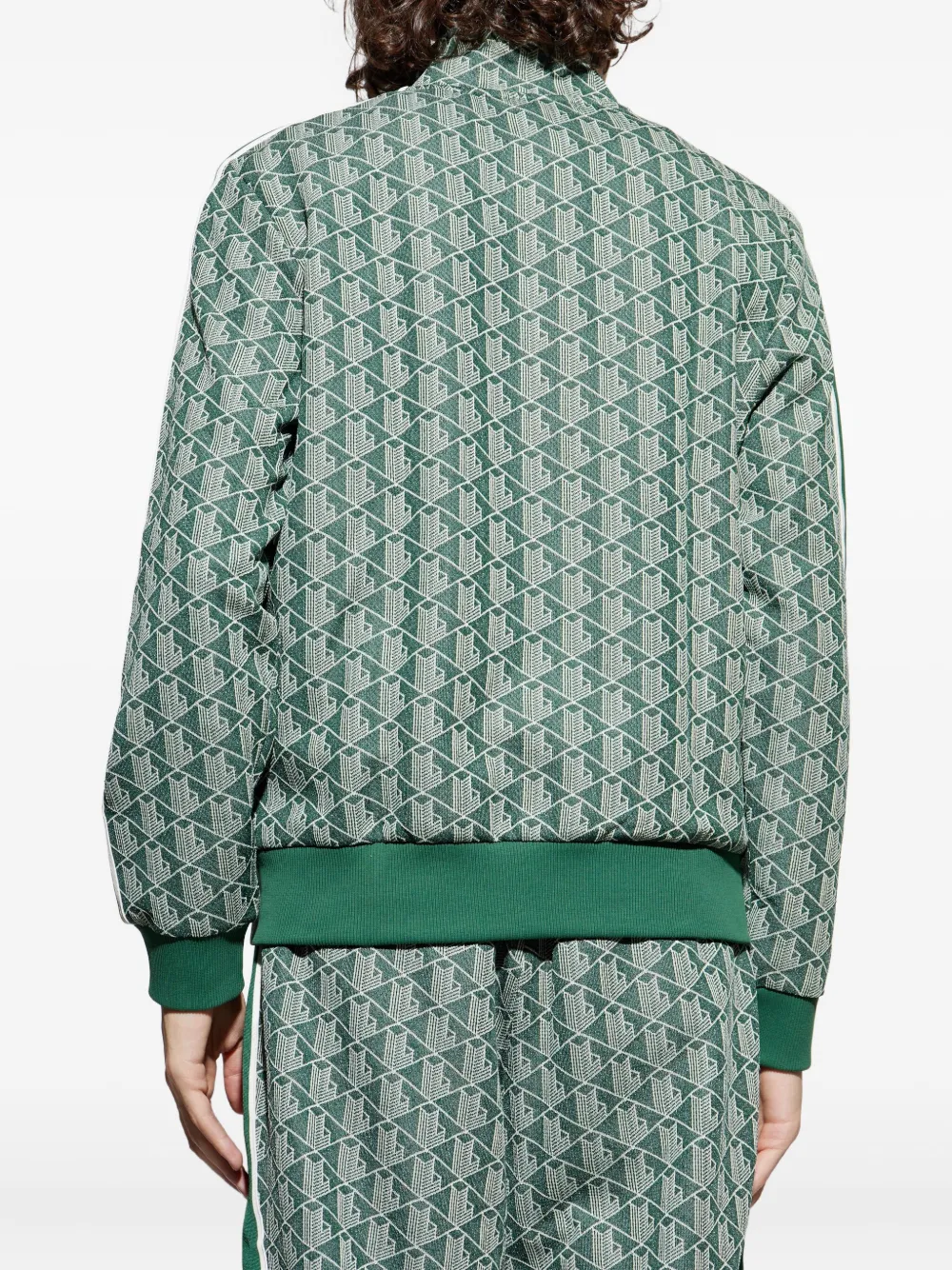Lacoste Paris Zip-up Sweatshirt In Multi