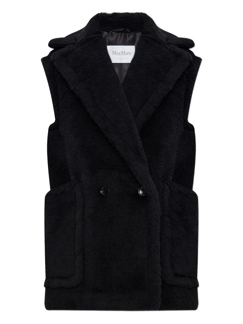 Max Mara Bormida ダブルコート - ブラック Max Mara Bormida ダブルコート - ブラック