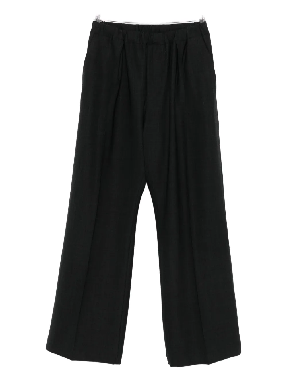 Plan C Elastic-waist Trousers In Animal Print