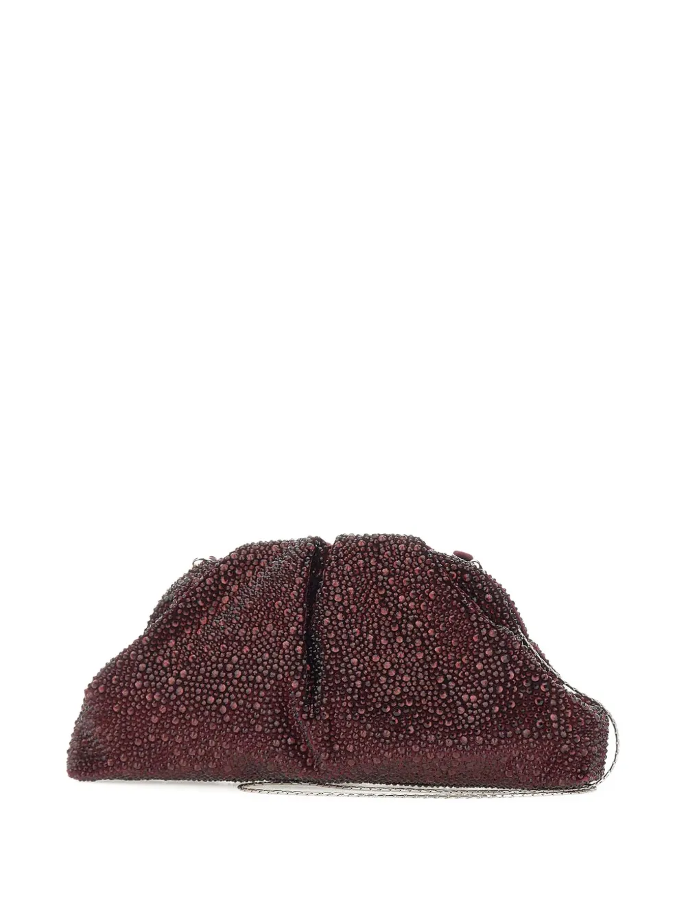TWENTY FOURHAITCH Mirach rhinestone-embellished clutch bag - Rood