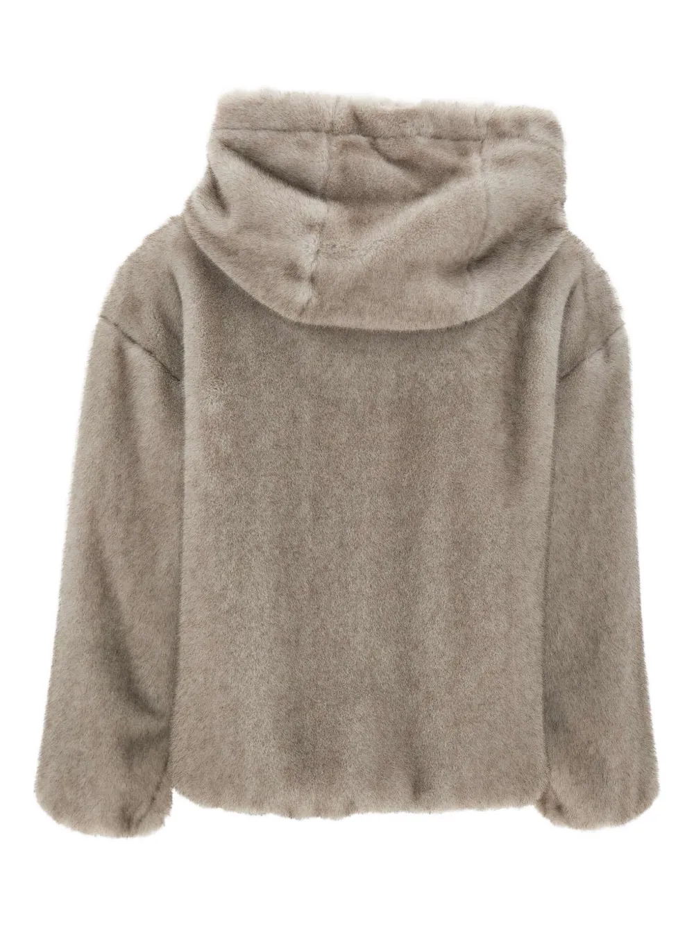 Herno drawstring-hood zip-front jacket | Faux Fur & Shearling Jackets | Image 2
