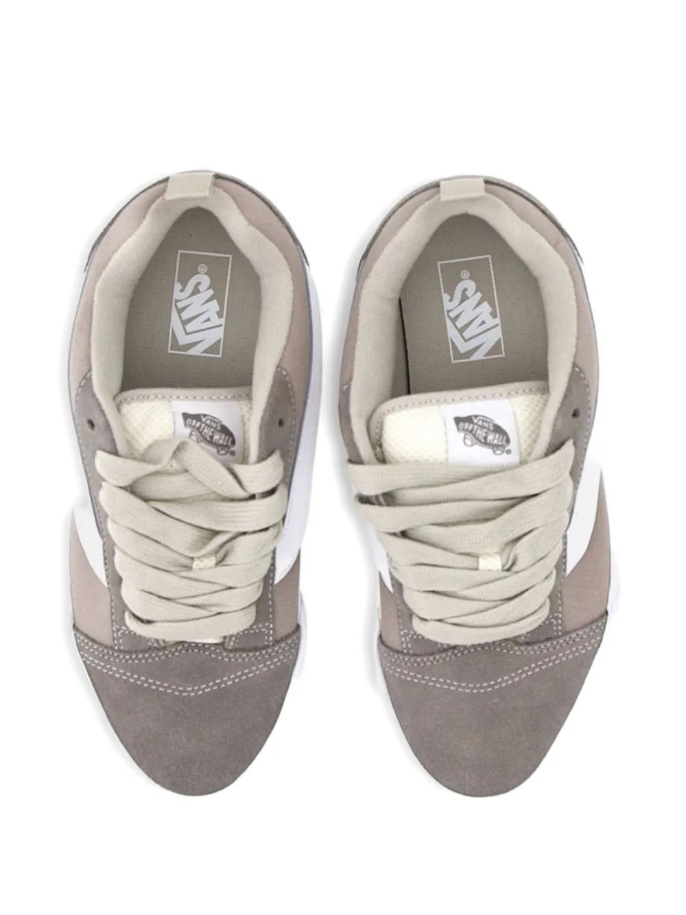 Vans suede leather side stripe sneakers Grey