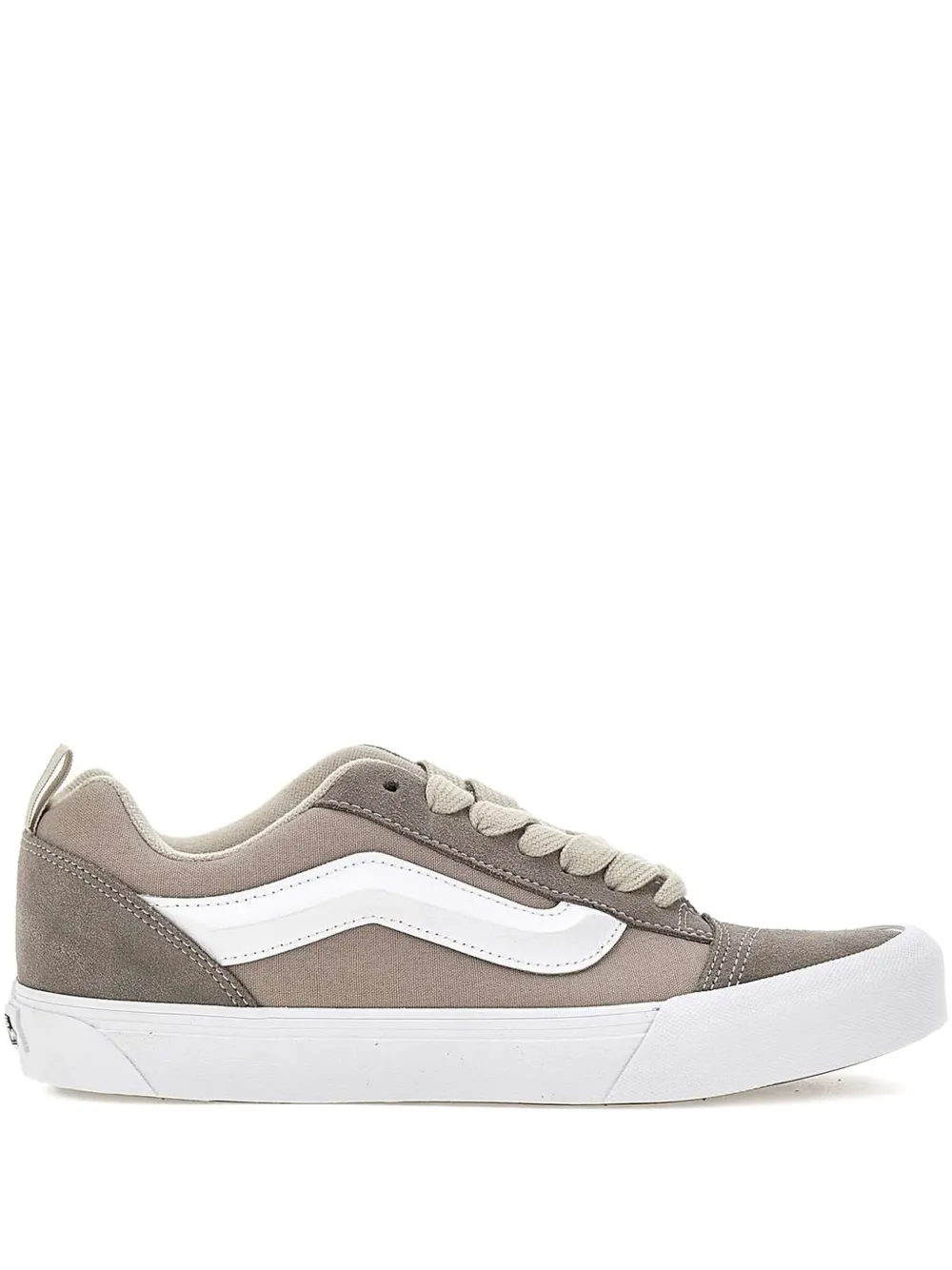 Vans suede leather side stripe sneakers | Grey | Image 1
