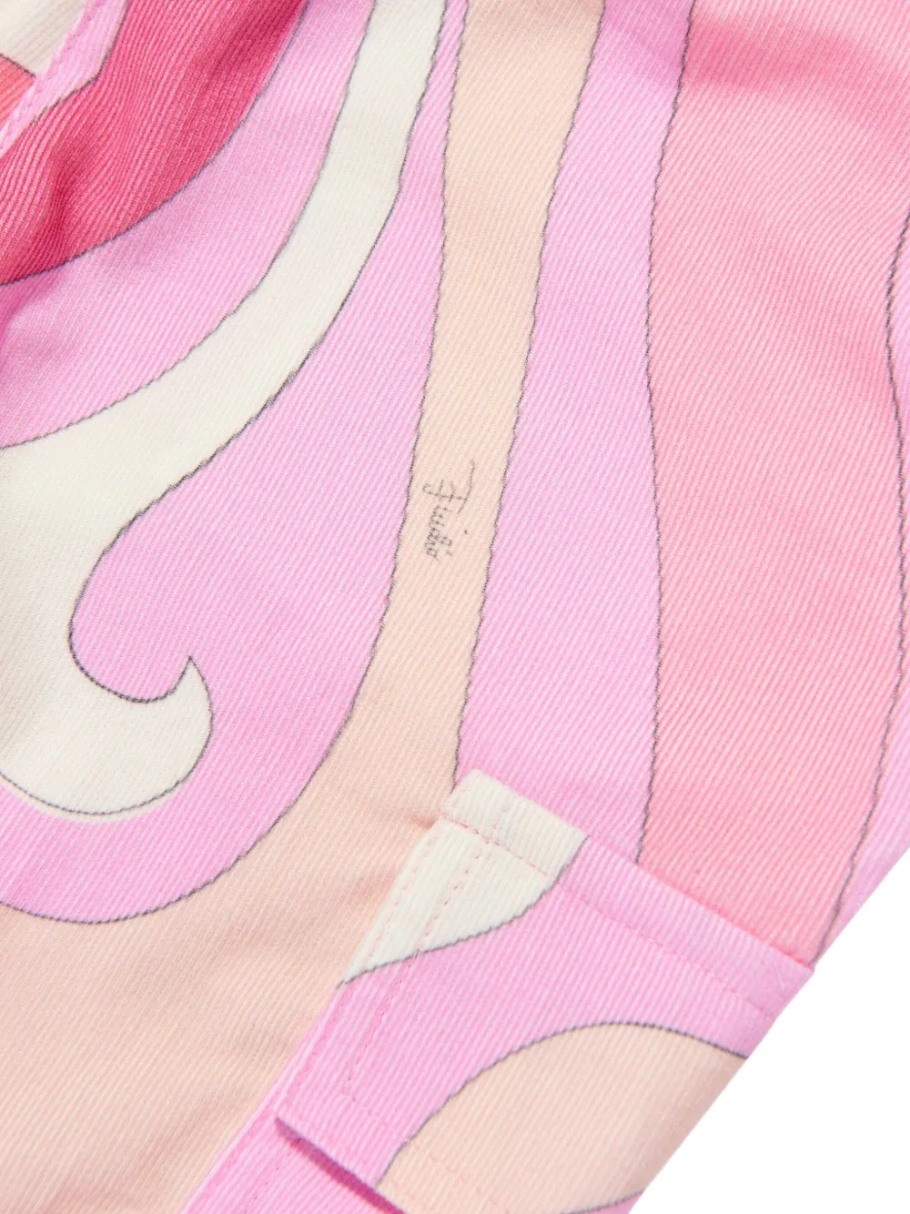 PUCCI Junior Cargo broek met patroon Roze